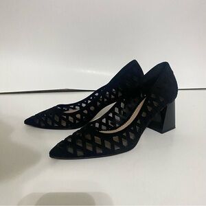 Zara Black Cutout Women's Heels size 37 or 6.5